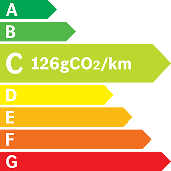 Étiquette énergie 126 g/km